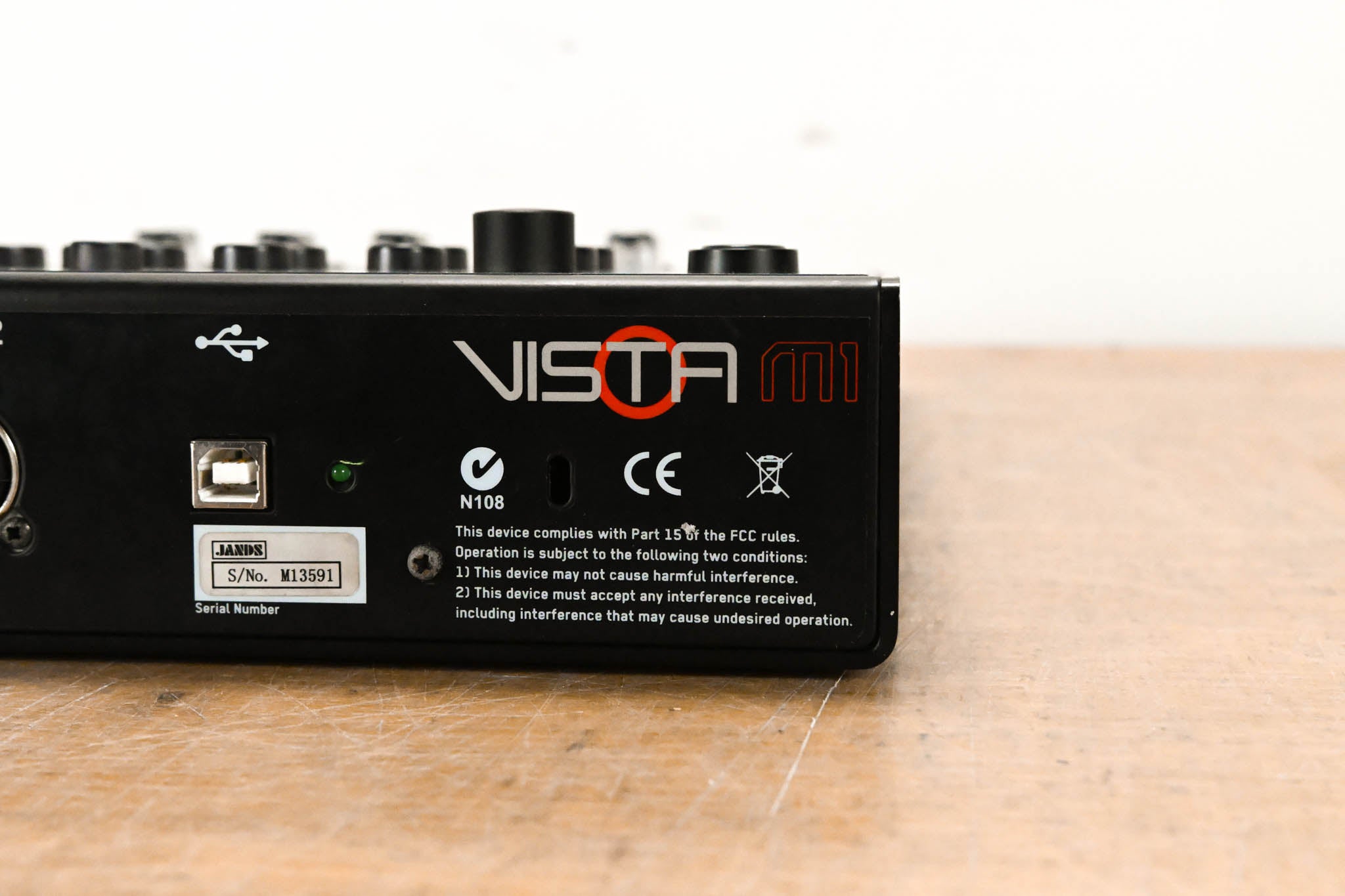 Jands Vista M1 Compact Playback-Only Control Surface