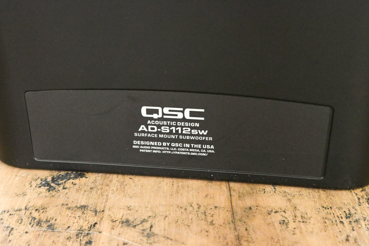 QSC AcousticDesign AD-S112sw 12-inch Subwoofer