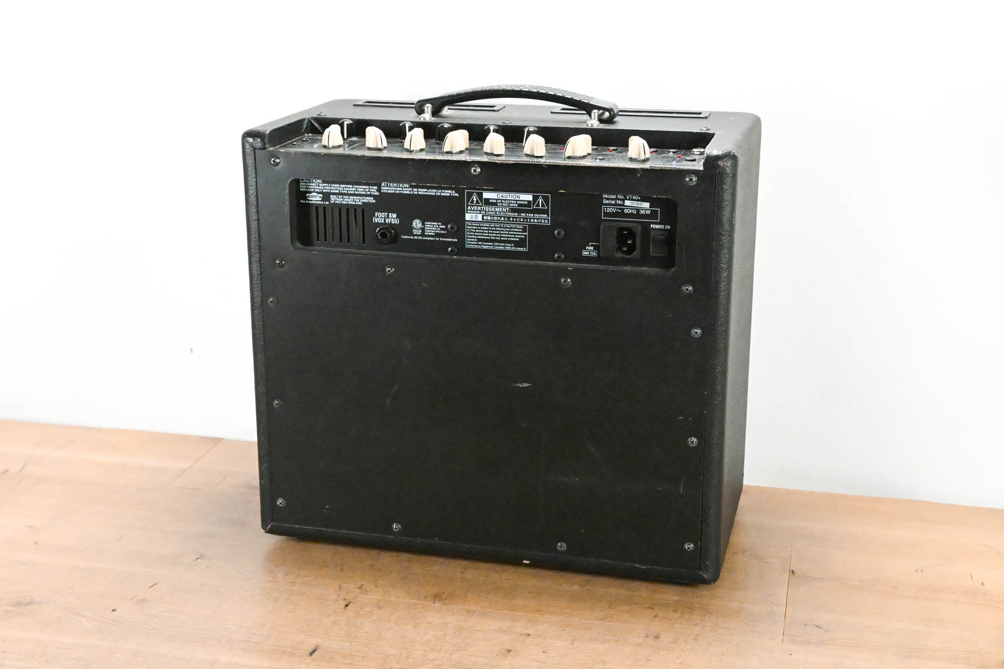 Vox VT40+ Valvetronix 1x10" Modeling Combo Amplifier