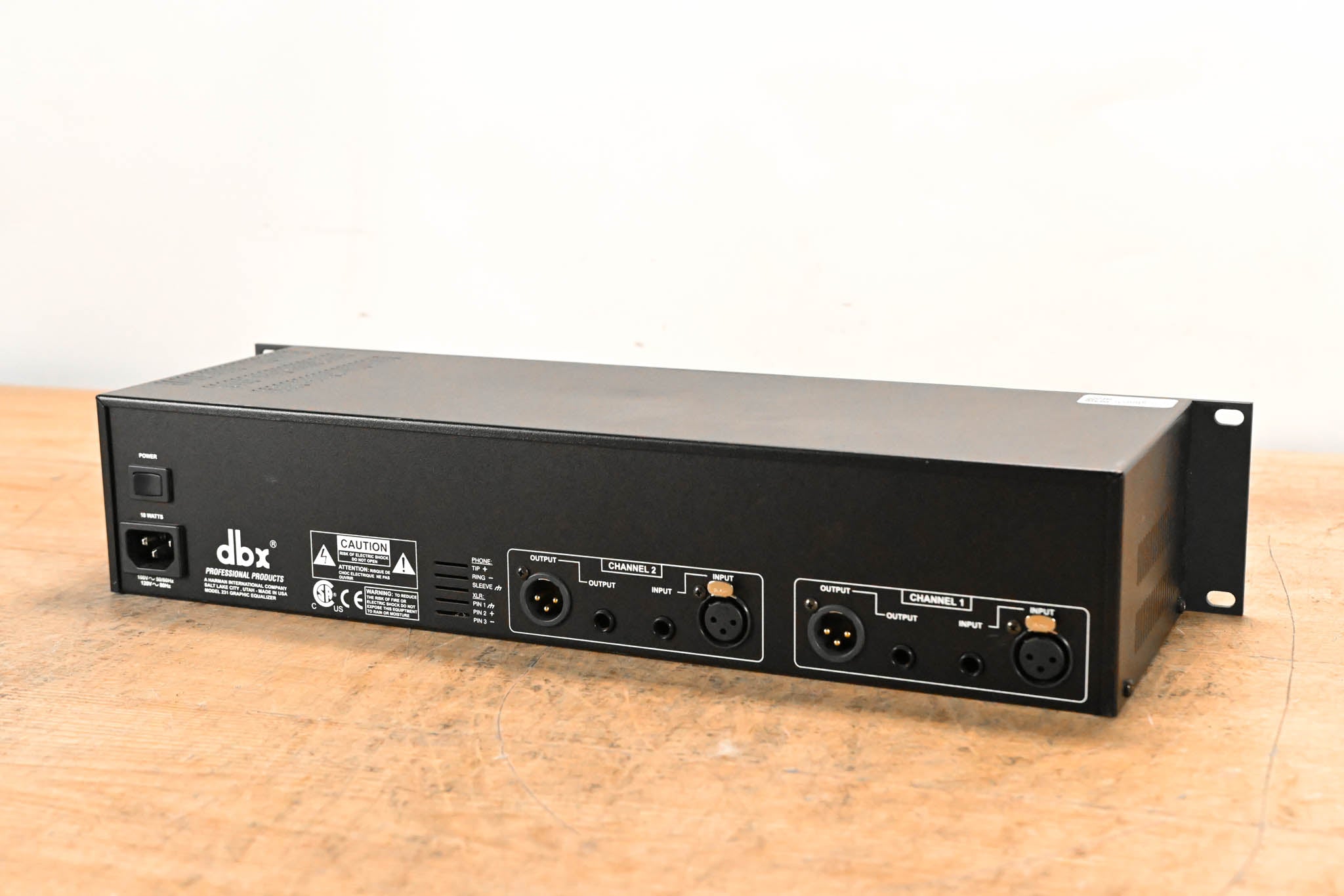 dbx 231 Dual-Channel 31-Band Graphic Equalizer