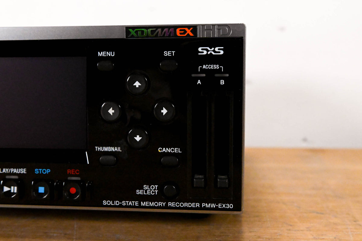 Sony PMW-EX30 XDCAM EX Recording Deck (NO POWER SUPPLY)