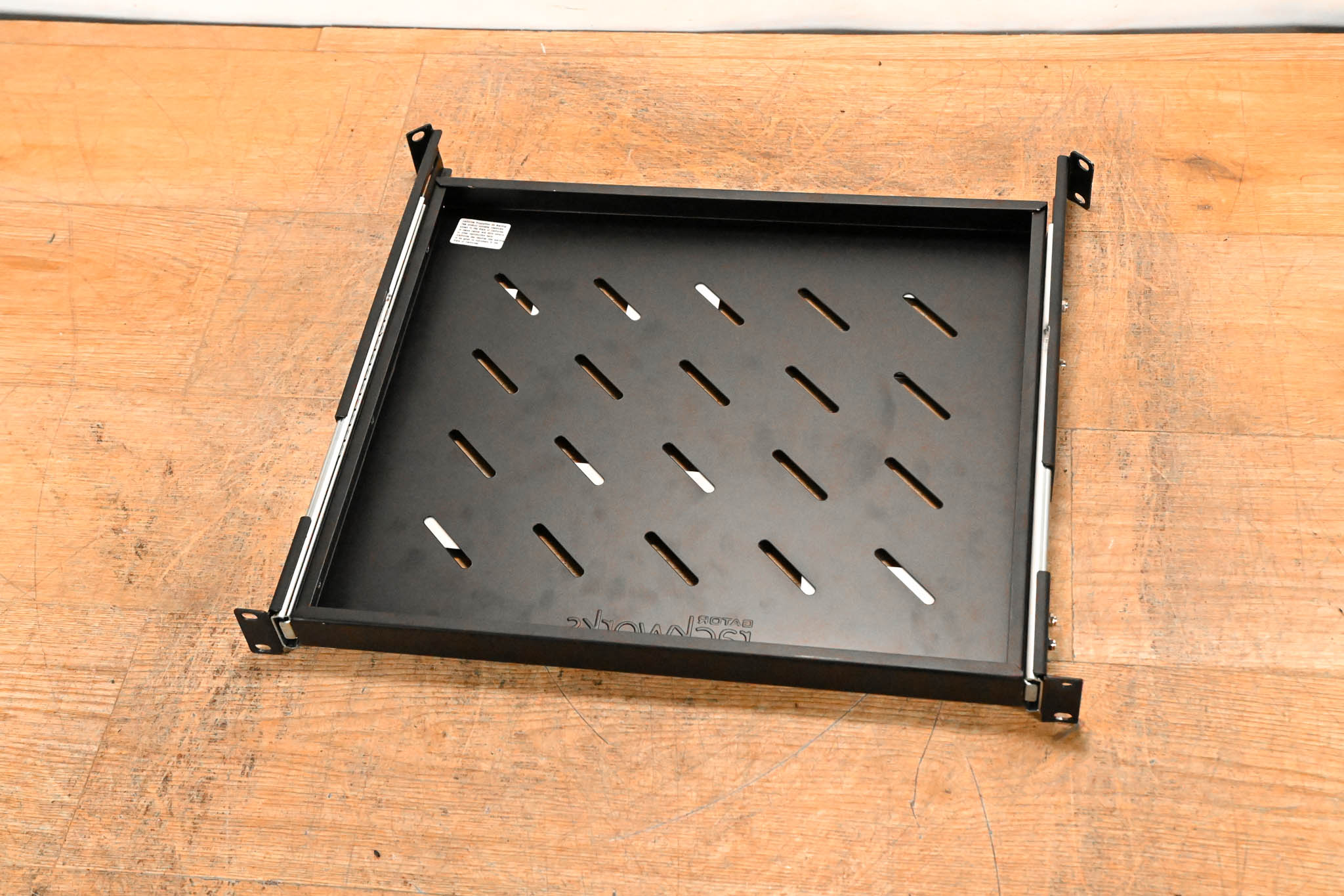 Gator Rackworks GRW-SHELF1SLD 1U Sliding Shelf, 13.8″ Deep