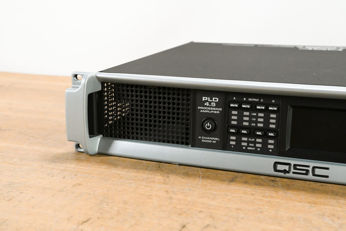 QSC PLD4.5 Four-Channel Power Amplifier with DSP