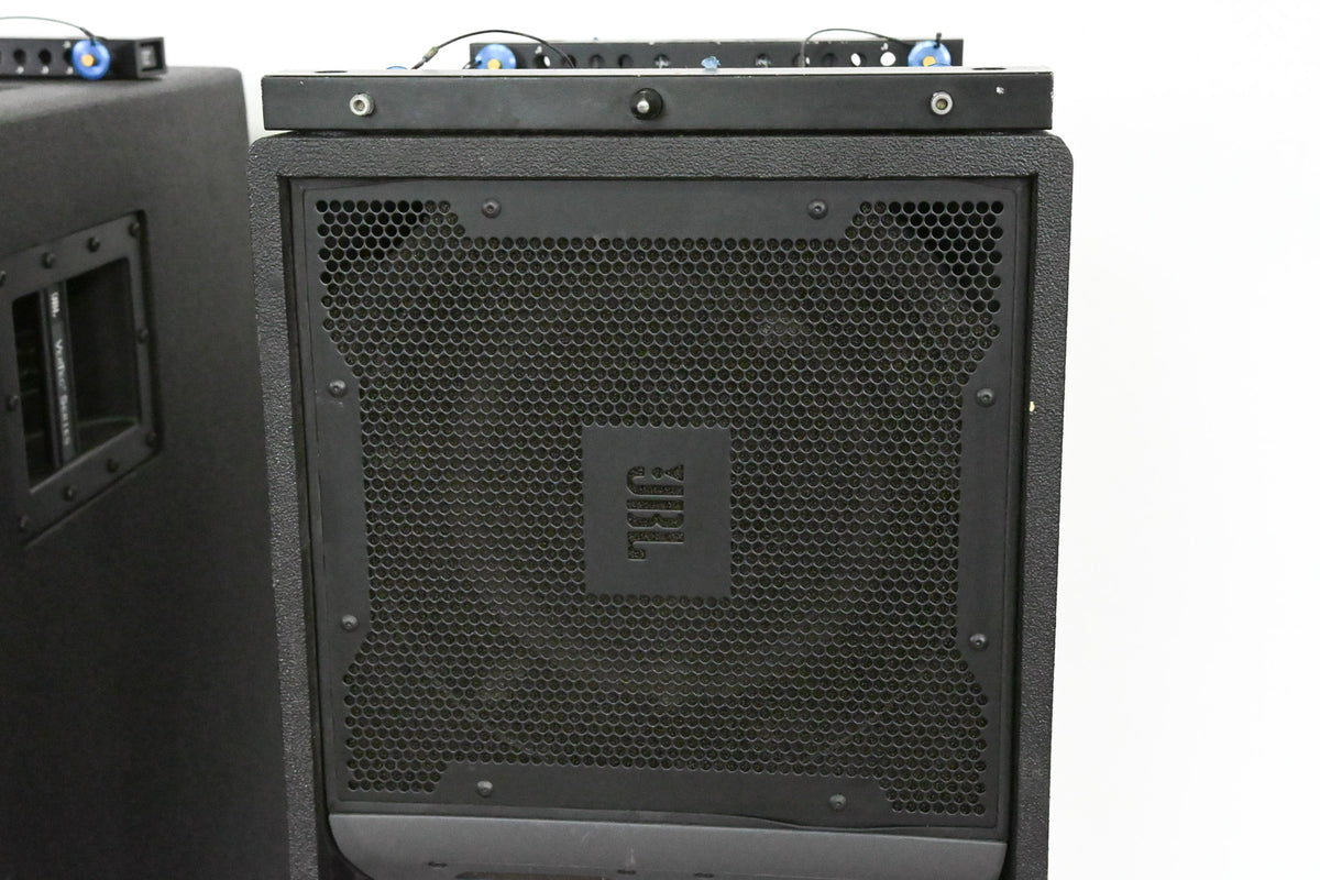 JBL VT4888DP 3-Way Line Array Speaker (PAIR) - DrivePack Amps Removed