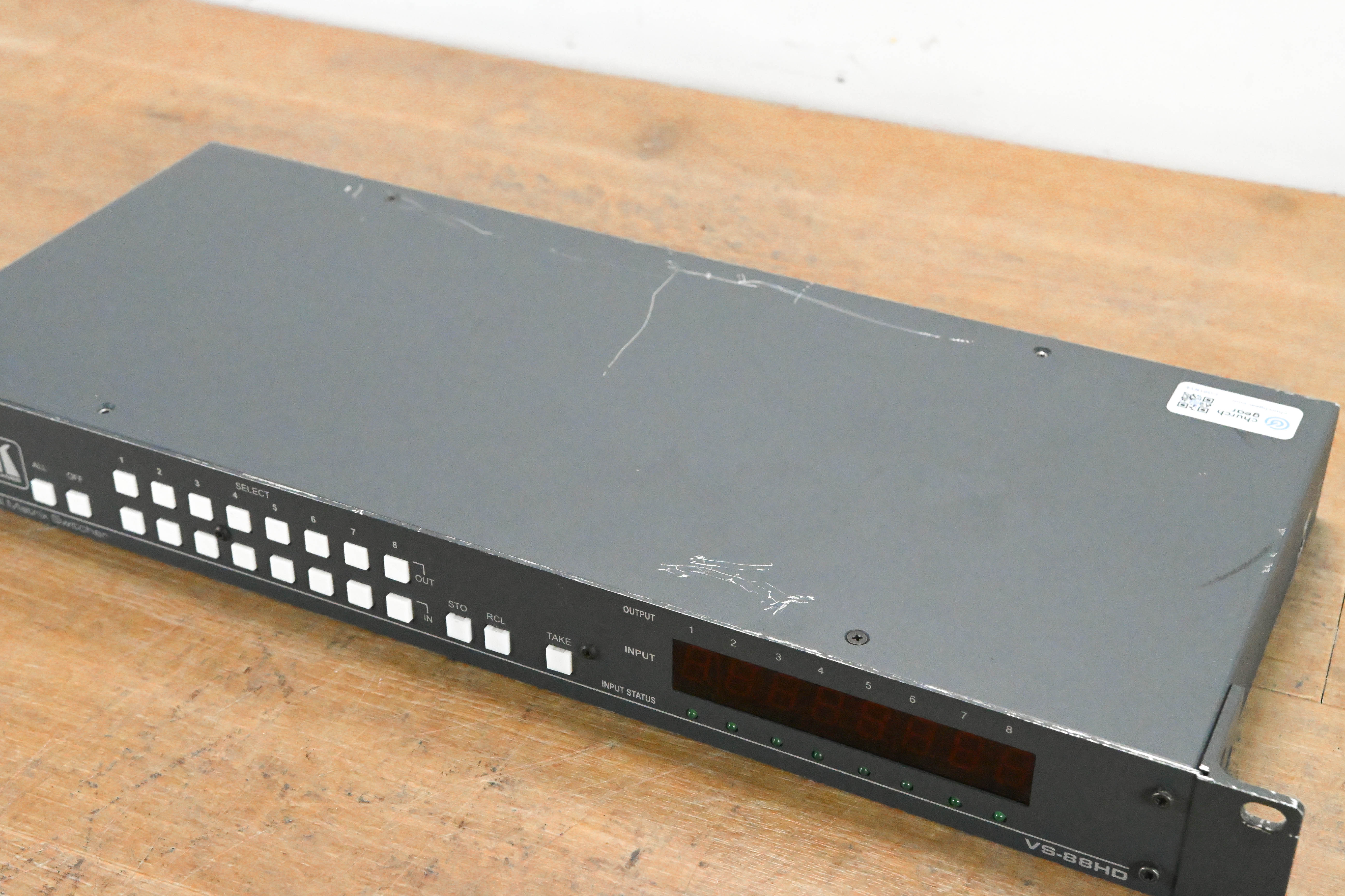 Kramer VS-88HD 8x8 HD-SDI & SDI Matrix Switcher