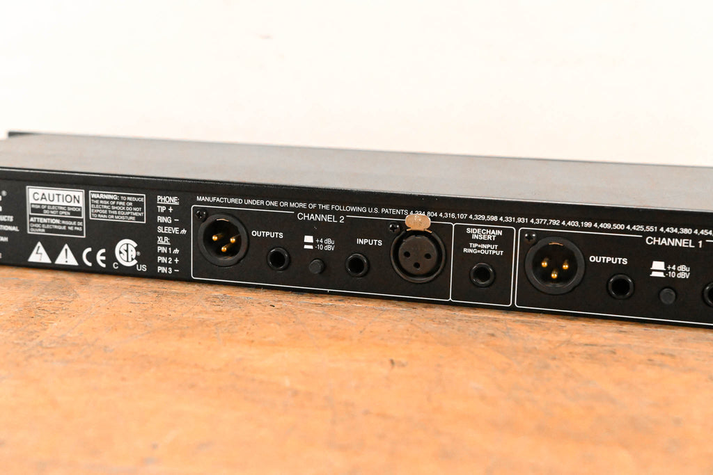 dbx 266XL 2-Channel Compressor/Gate CG01RQ0
