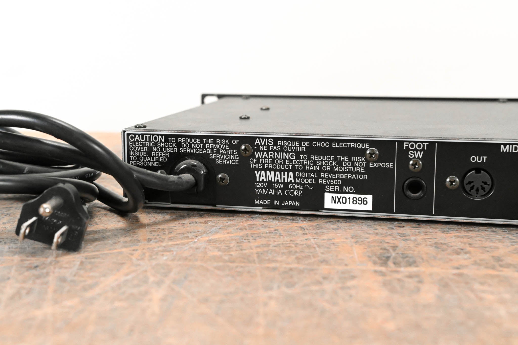 Yamaha REV500 Digital Reverberator