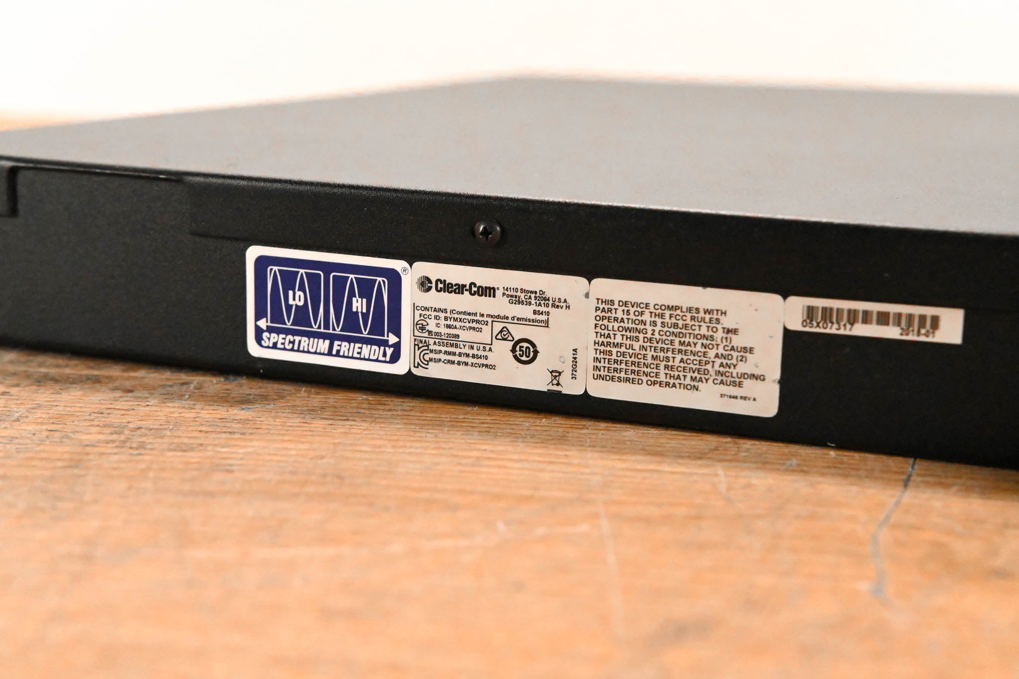 Clear-Com DX410 Digital Wireless Intercom (NO POWER SUPPLY)