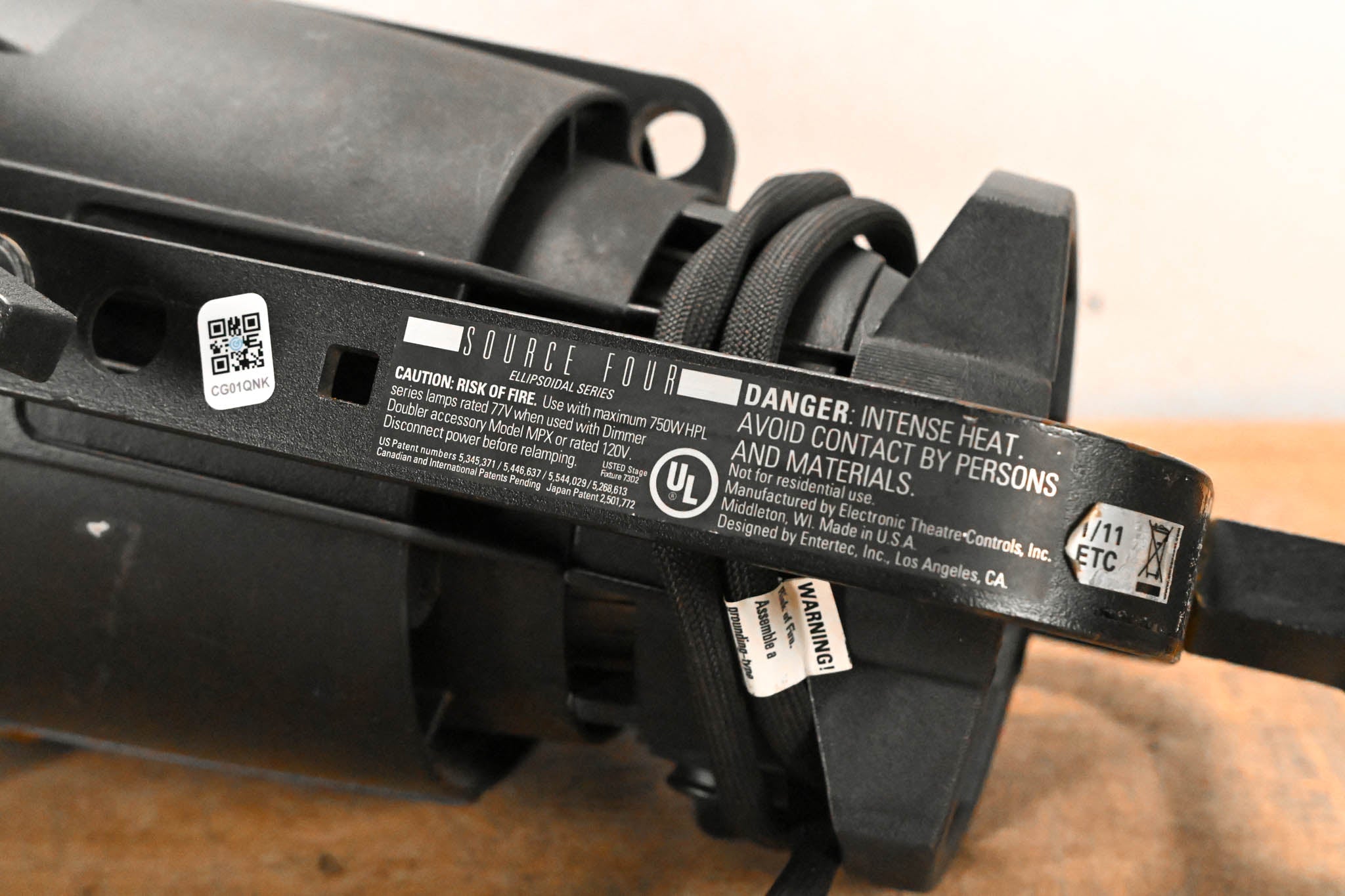 ETC Source Four 750 Ellipsoidal Light (No Lens Tube)