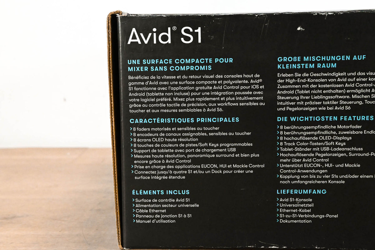AVID S1 EUCON Compact Control Surface