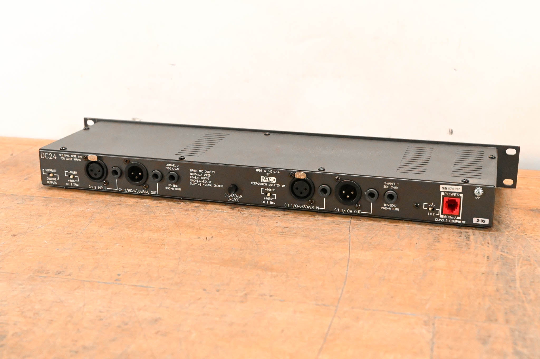 Rane DC 24 Dynamic Controller (NO POWER SUPPLY)