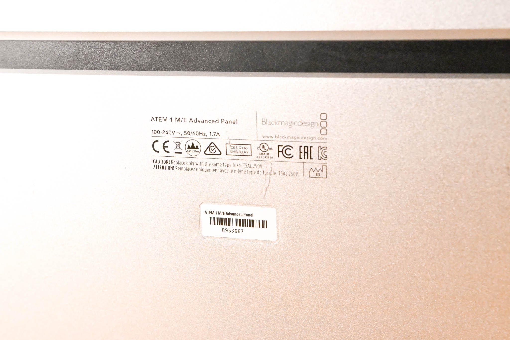 Blackmagic Design ATEM 1 M/E Advanced Panel