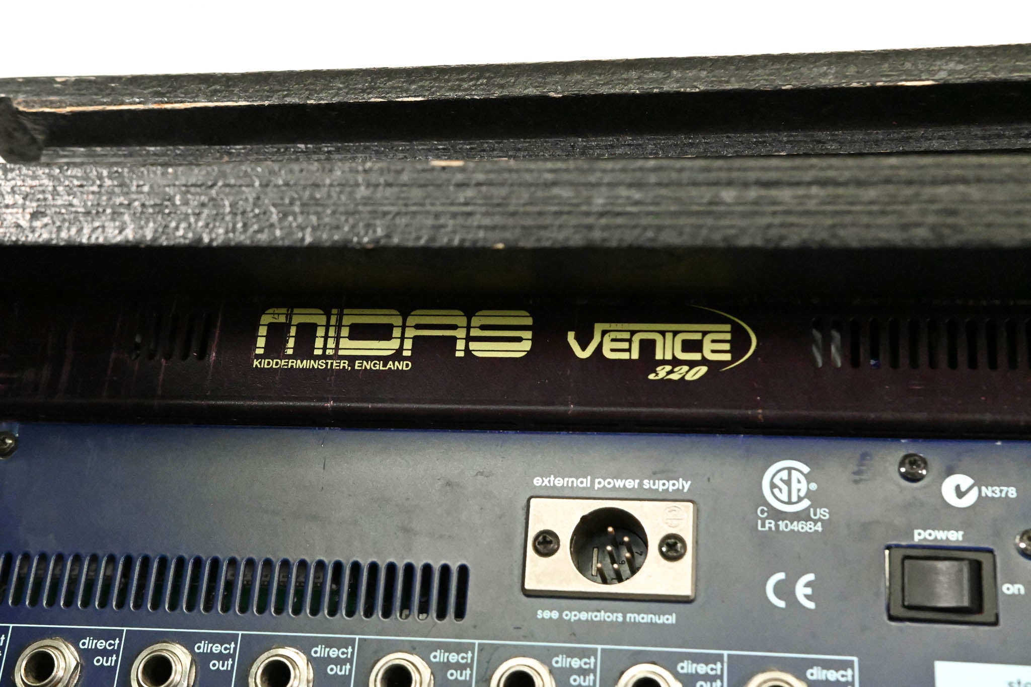 Midas Venice 320 32-Channel Analog Mixing Console with Road Case