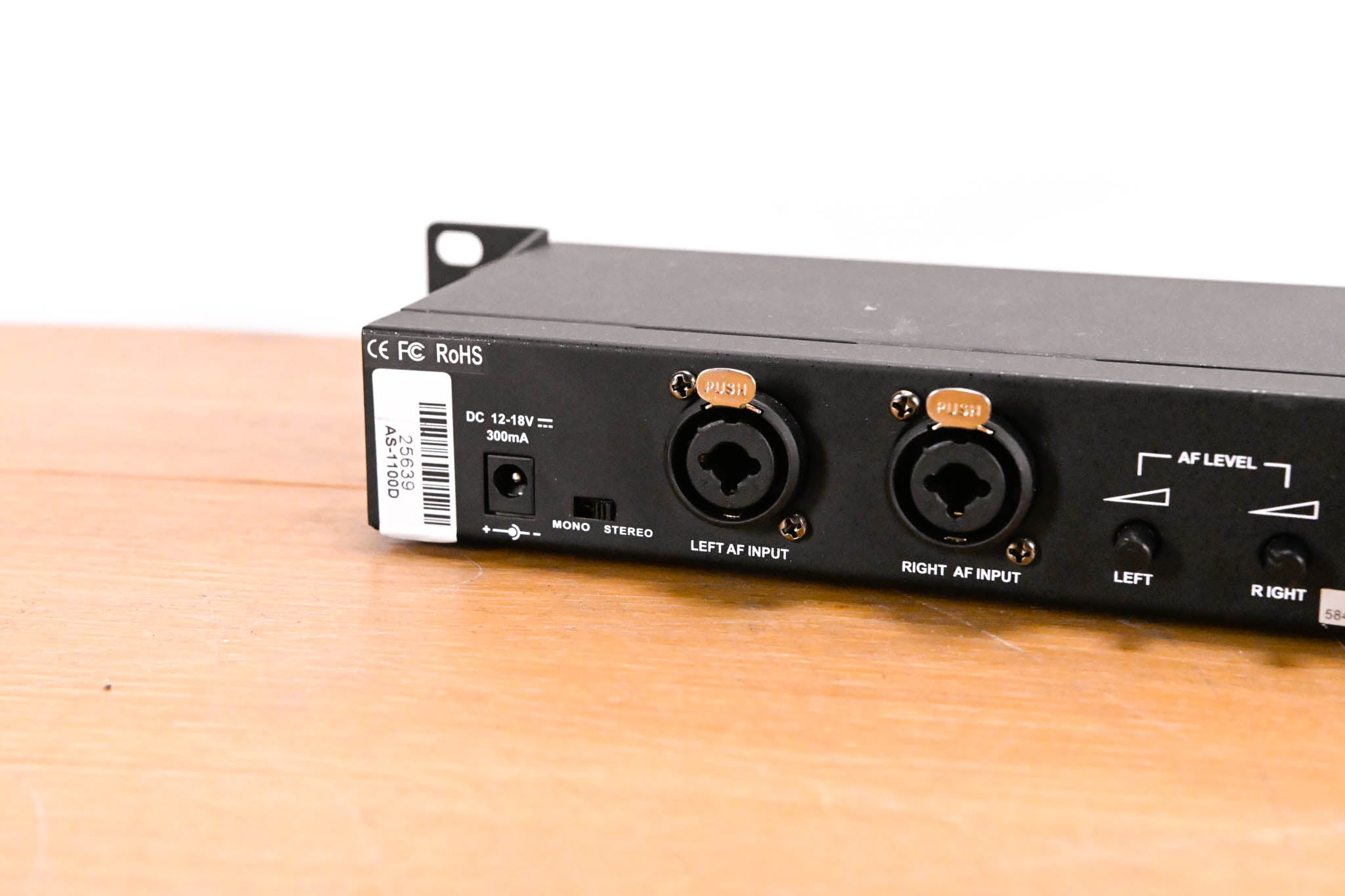 Galaxy Audio AS-1100 Wireless IEM System - 584-608 MHz (NO POWER SUPPLY)