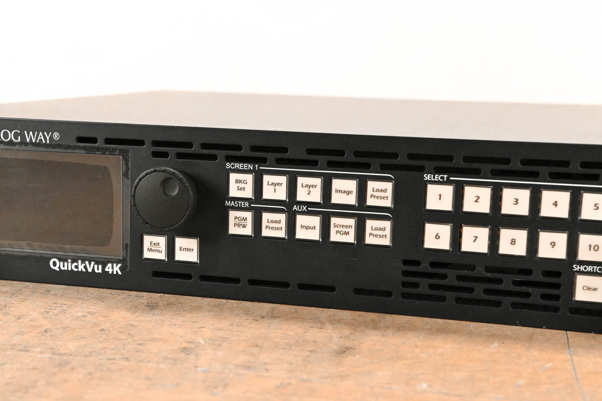 Analog Way QVU-4K QuickVu 4K Seamless Presentation Switcher