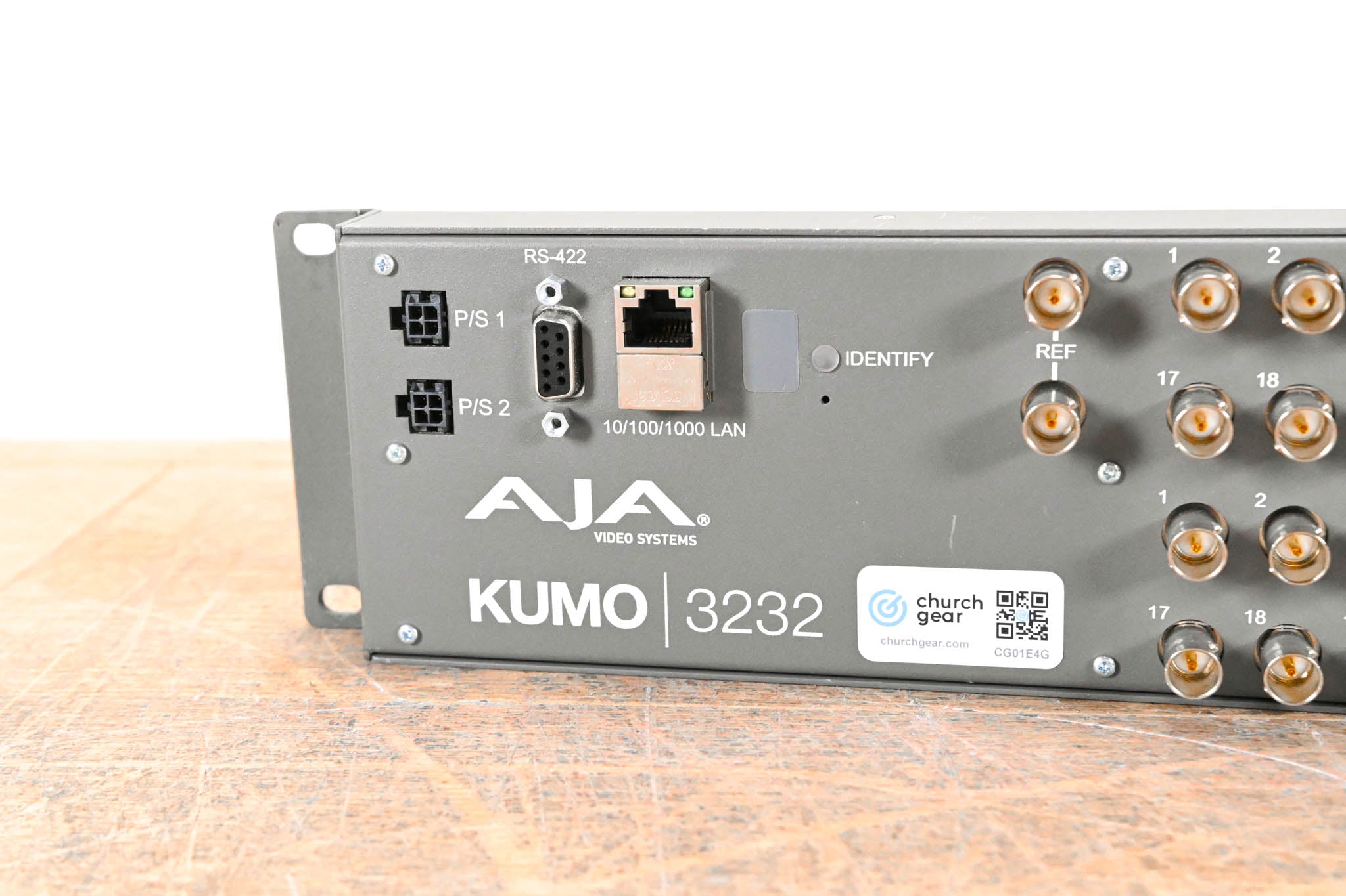 AJA KUMO 3232 2RU Compact 3G-SDI Router (NO POWER SUPPLY)