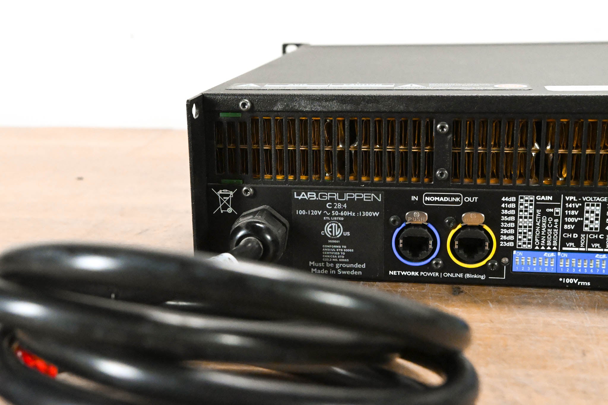 Lab Gruppen C 28:4 2800W 4-Channel Power Amplifier