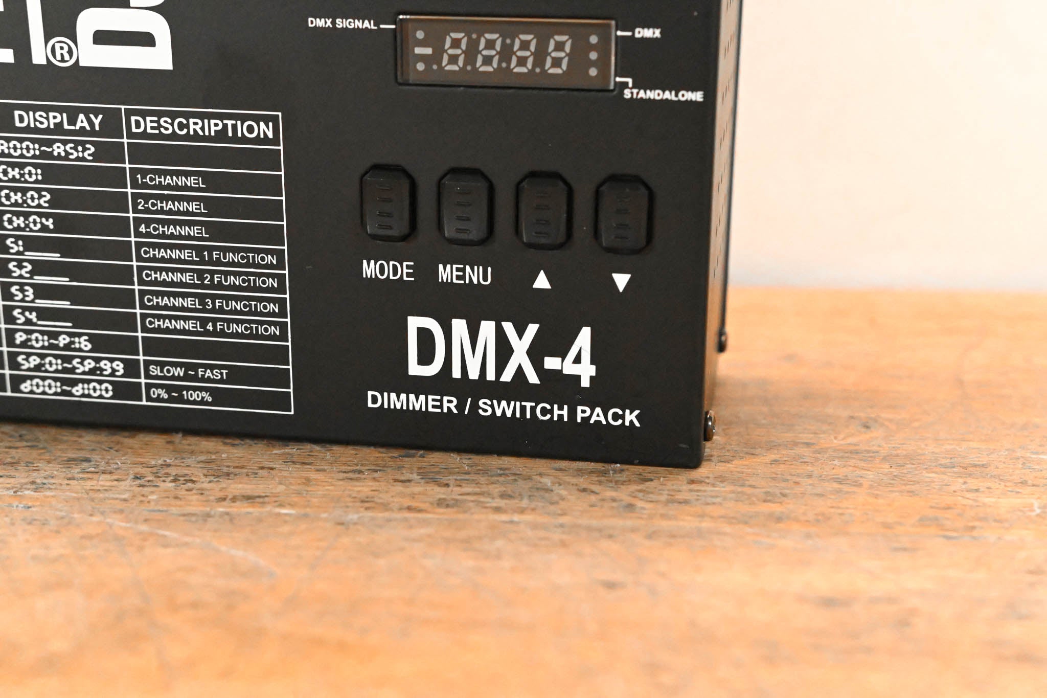 Chauvet DMX-4 4-Channel DMX Dimmer/Relay Pack