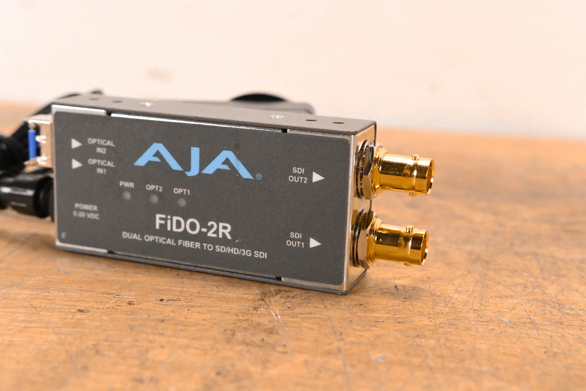 AJA FIDO-2R Dual-Channel Optical Fiber to SD/HD/3G SDI Receiver