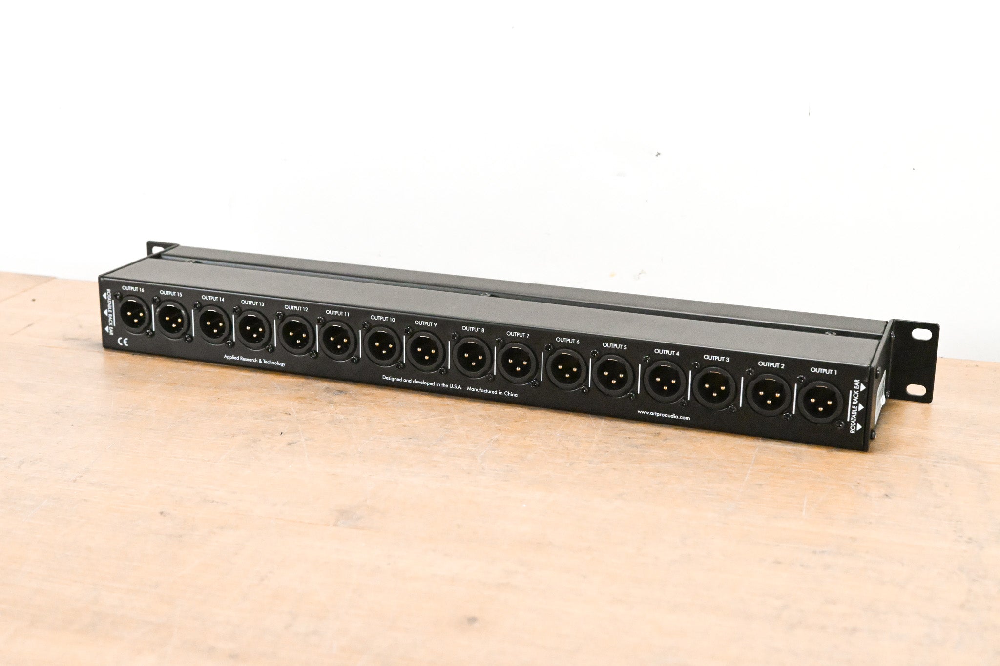 ART P16 16-Channel XLR Balanced Patchbay