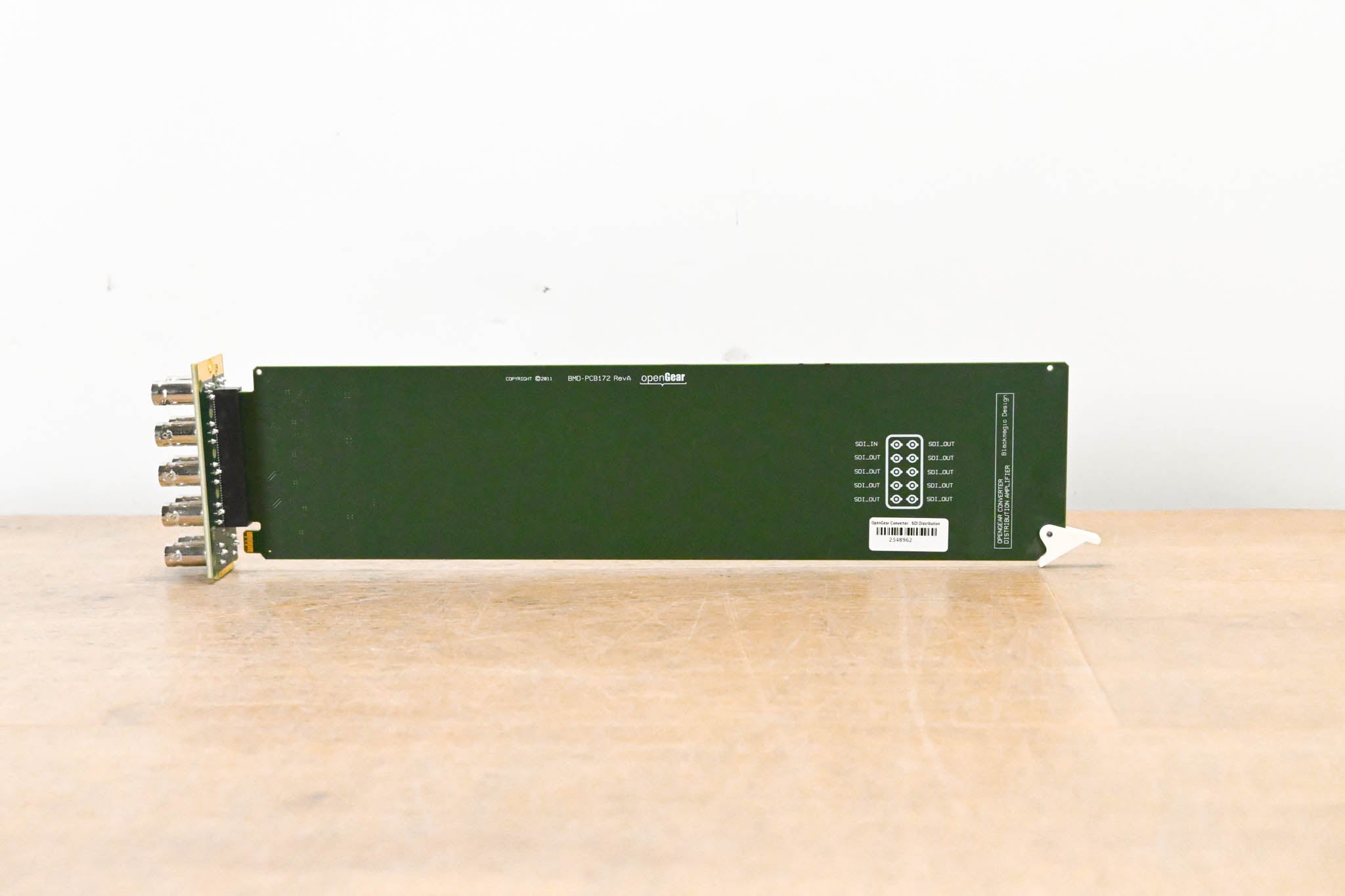Blackmagic Design OpenGear Converter - SDI Distribution with Rear Module
