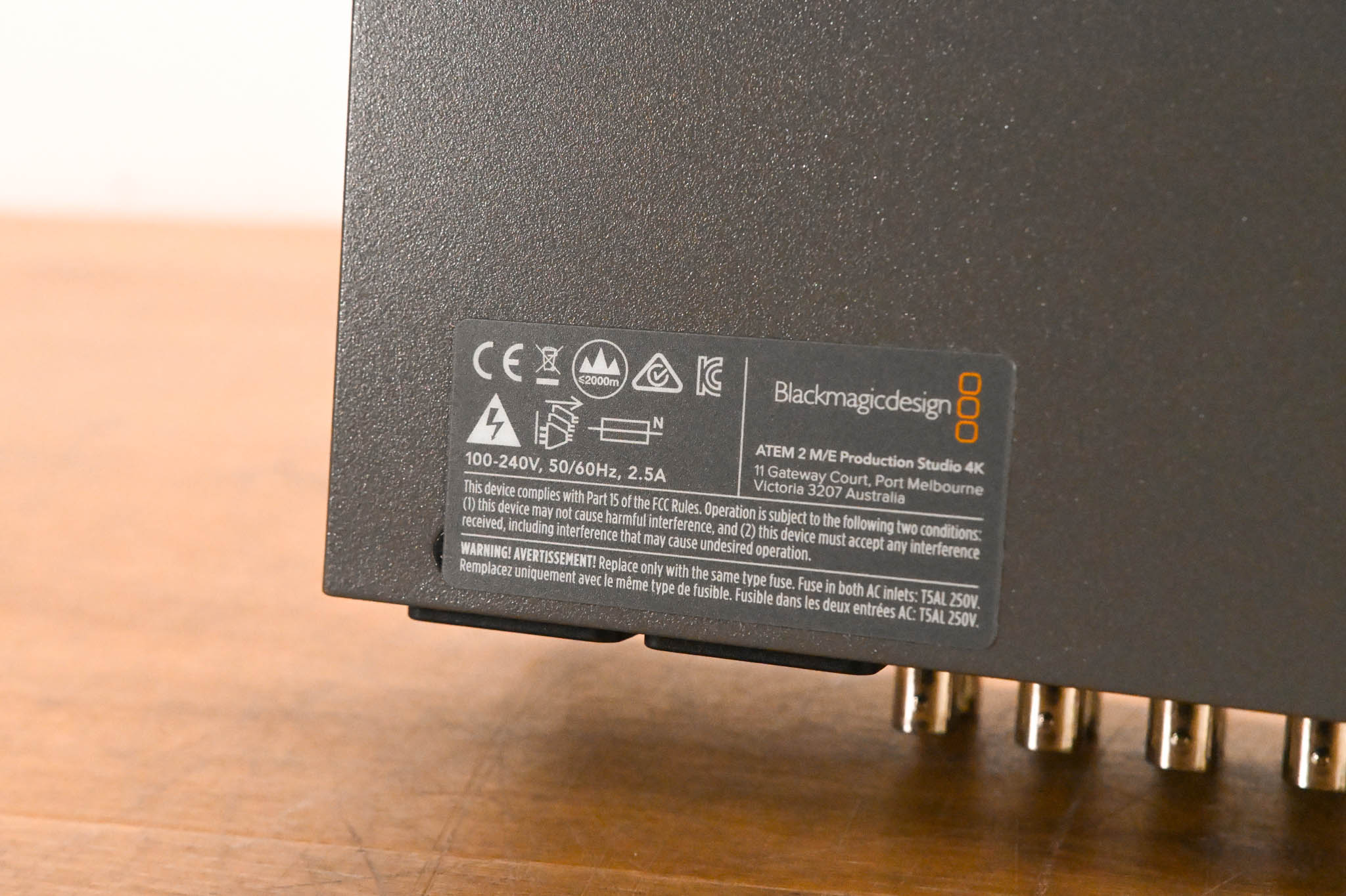 Blackmagic Design ATEM 2 M/E Production Studio 4K