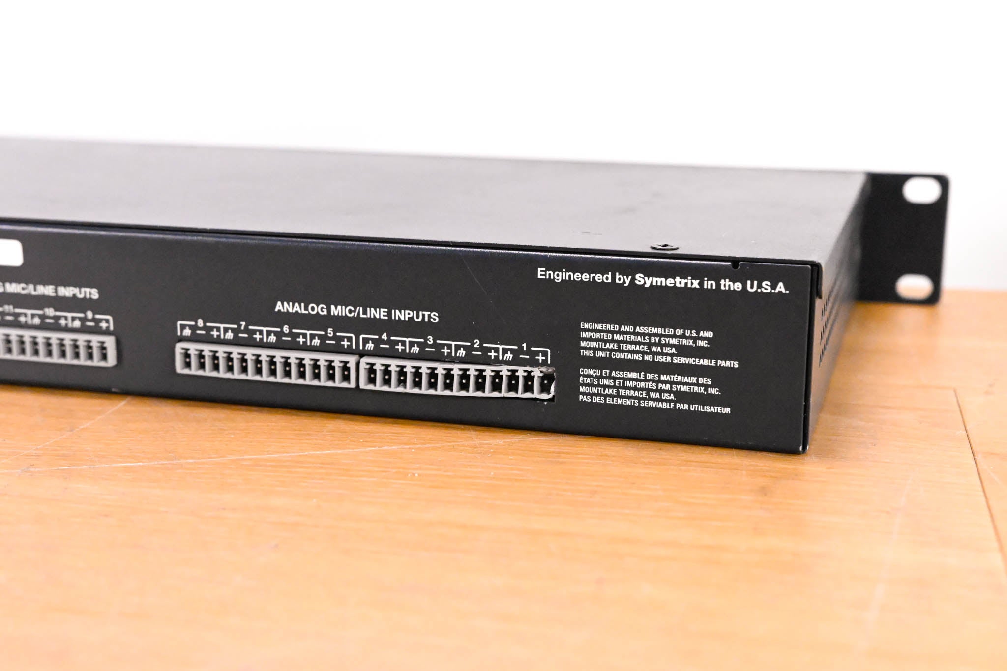 Symetrix Jupiter 12 12 x 4 Digital Signal Processor (NO POWER SUPPLY)