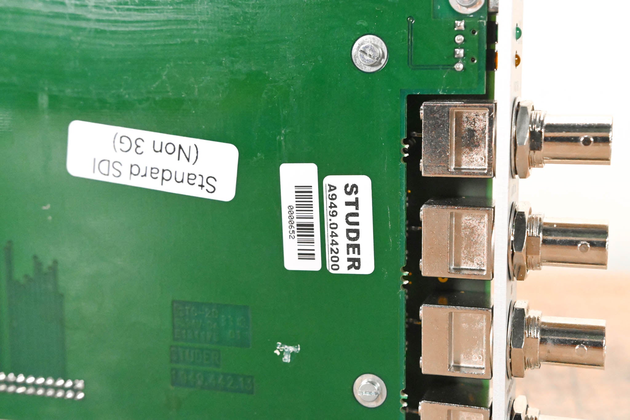 Studer 8-Channel SDI I/O Card for D21m Modular I/O System