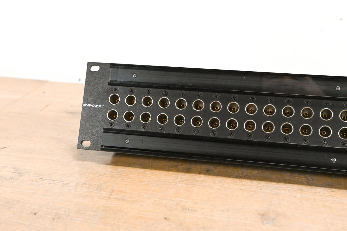 Canare 26DV-2U Digital Video Patchbay w/ DVJA-W 75Ω Modules