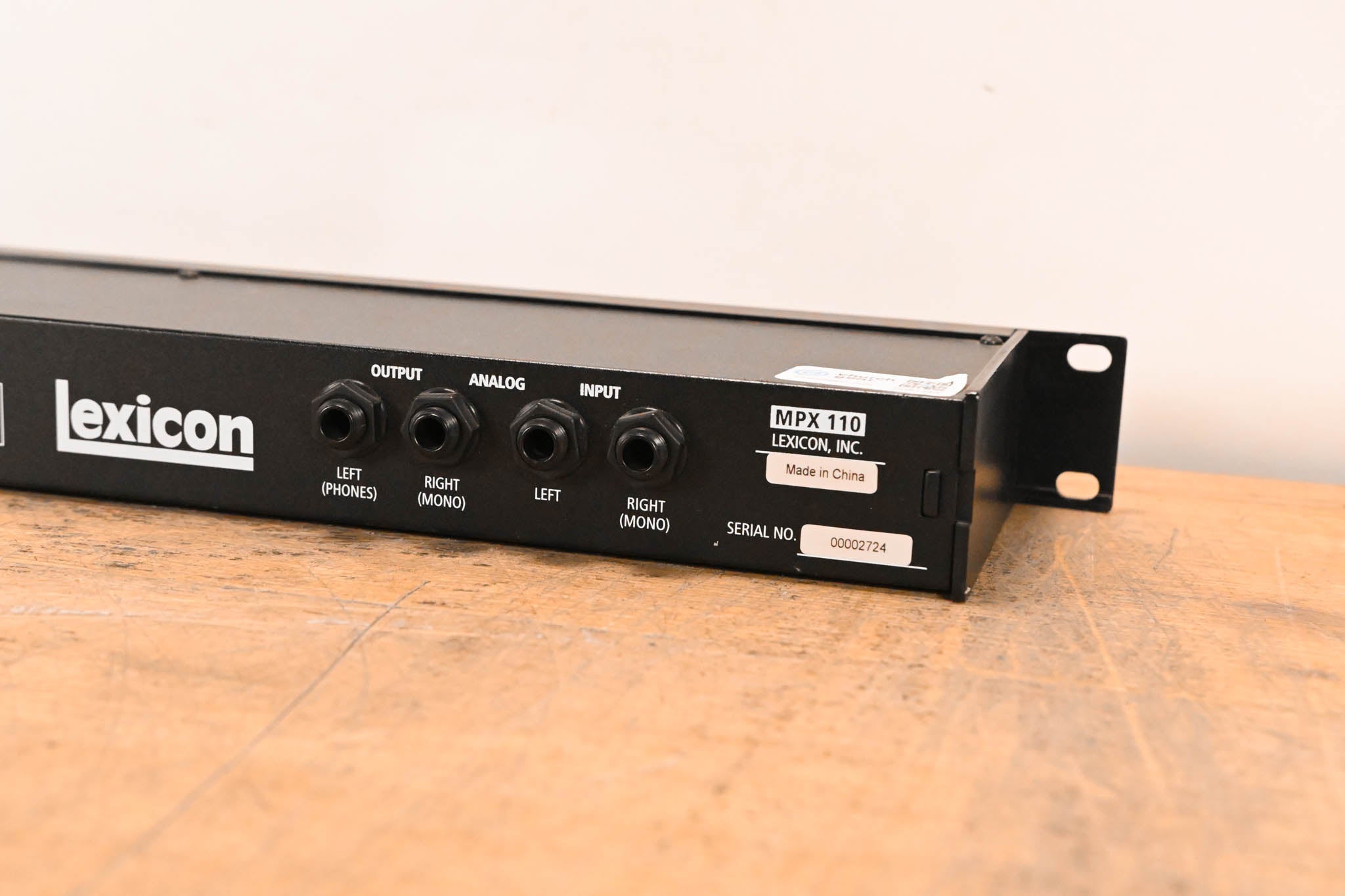 Lexicon MPX110 Dual-Channel Effects Processor