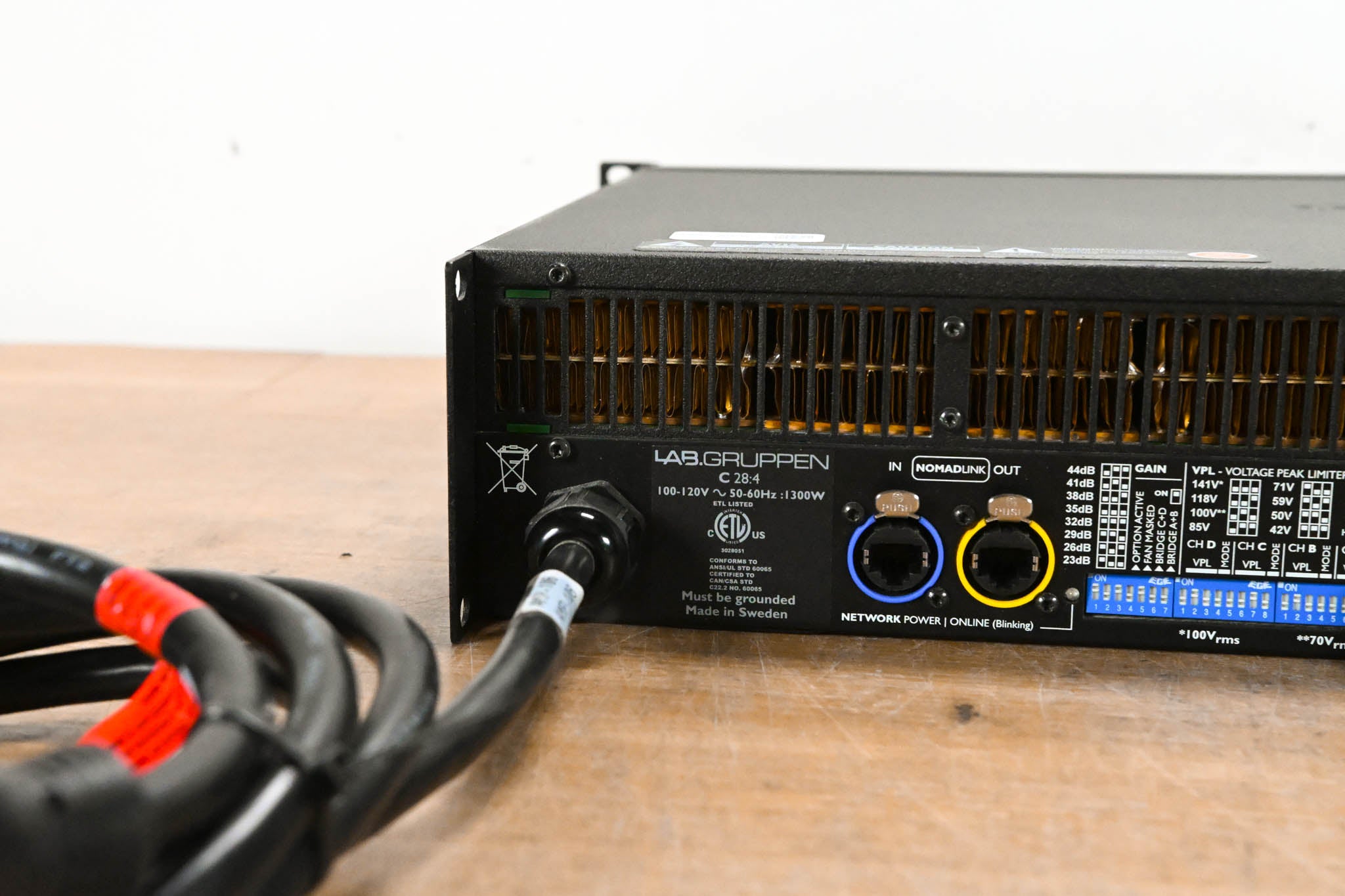 Lab Gruppen C 28:4 2800W 4-Channel Power Amplifier