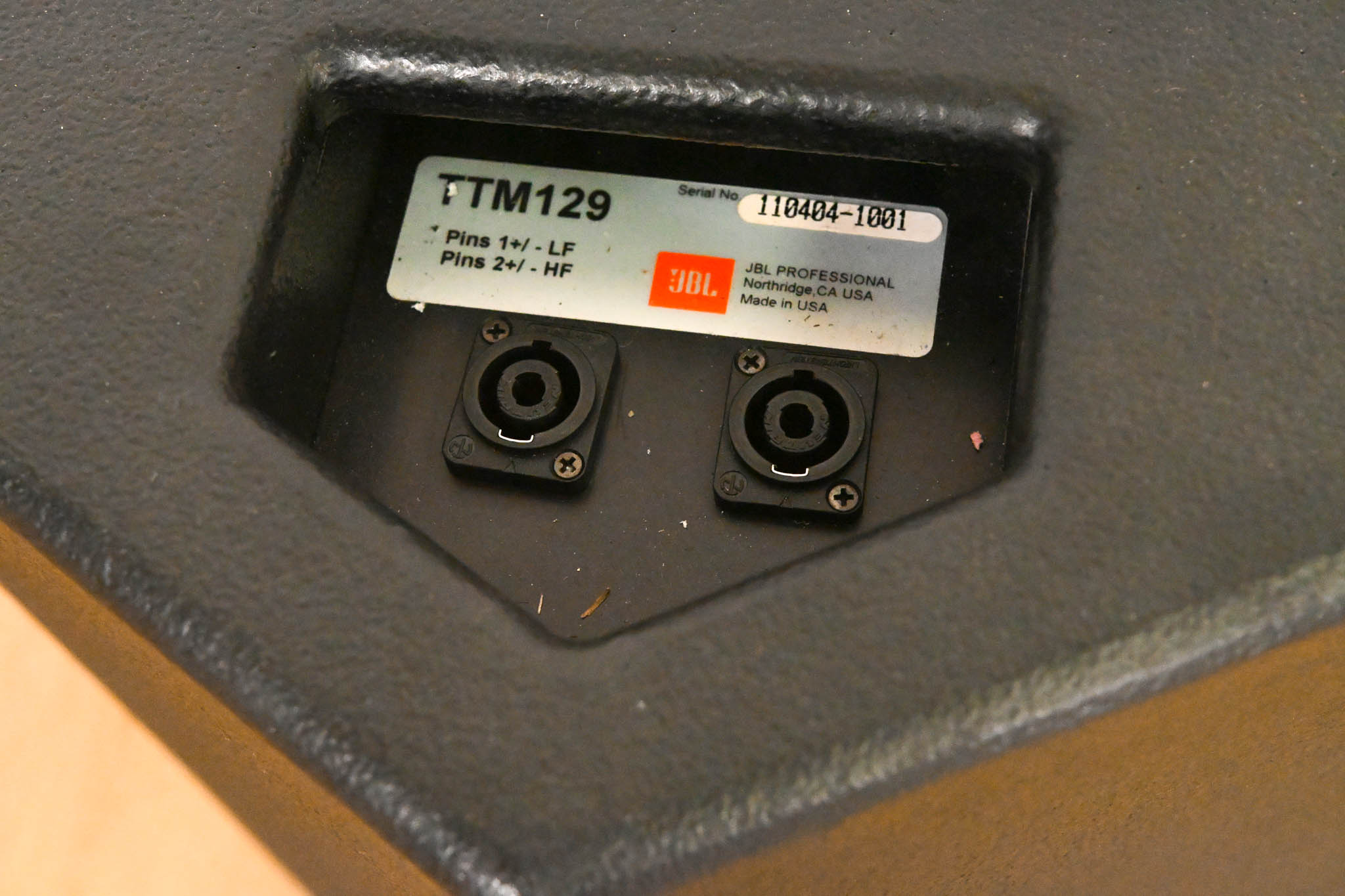JBL TTM129 Ultra-Compact Passive Stage Monitor