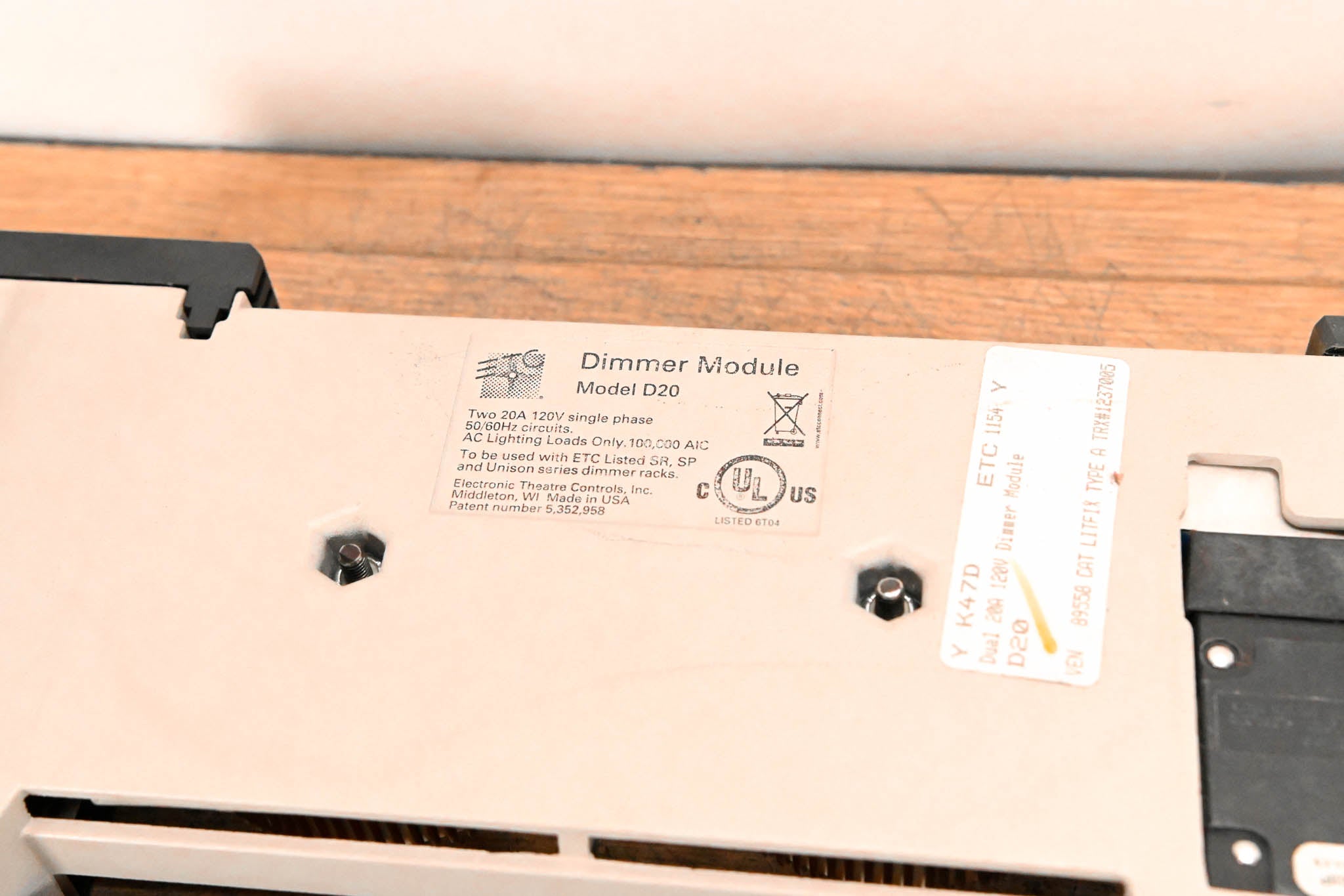 ETC D20 Dual 20A Dimmer Module (Pack of 5)