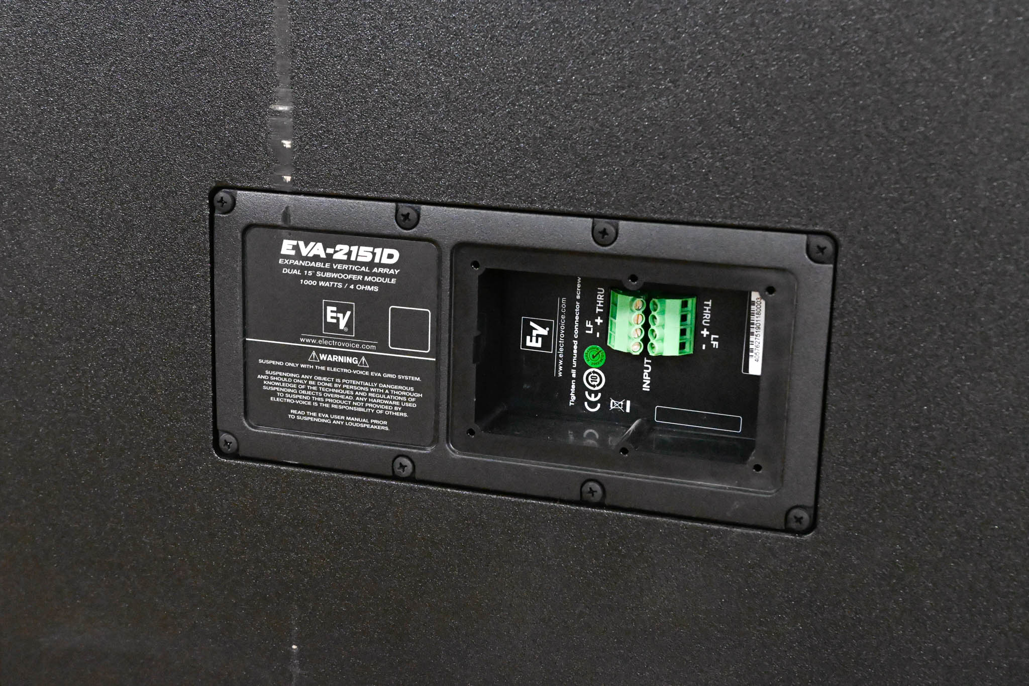 Electro-Voice (EV) EVA-2151D Dual 15" Passive Line Array Subwoofer