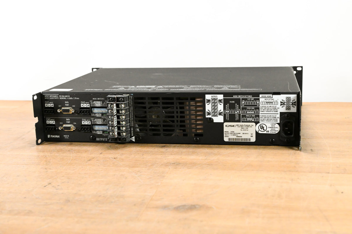 QSC CX254 4-Channel Power Amplifier