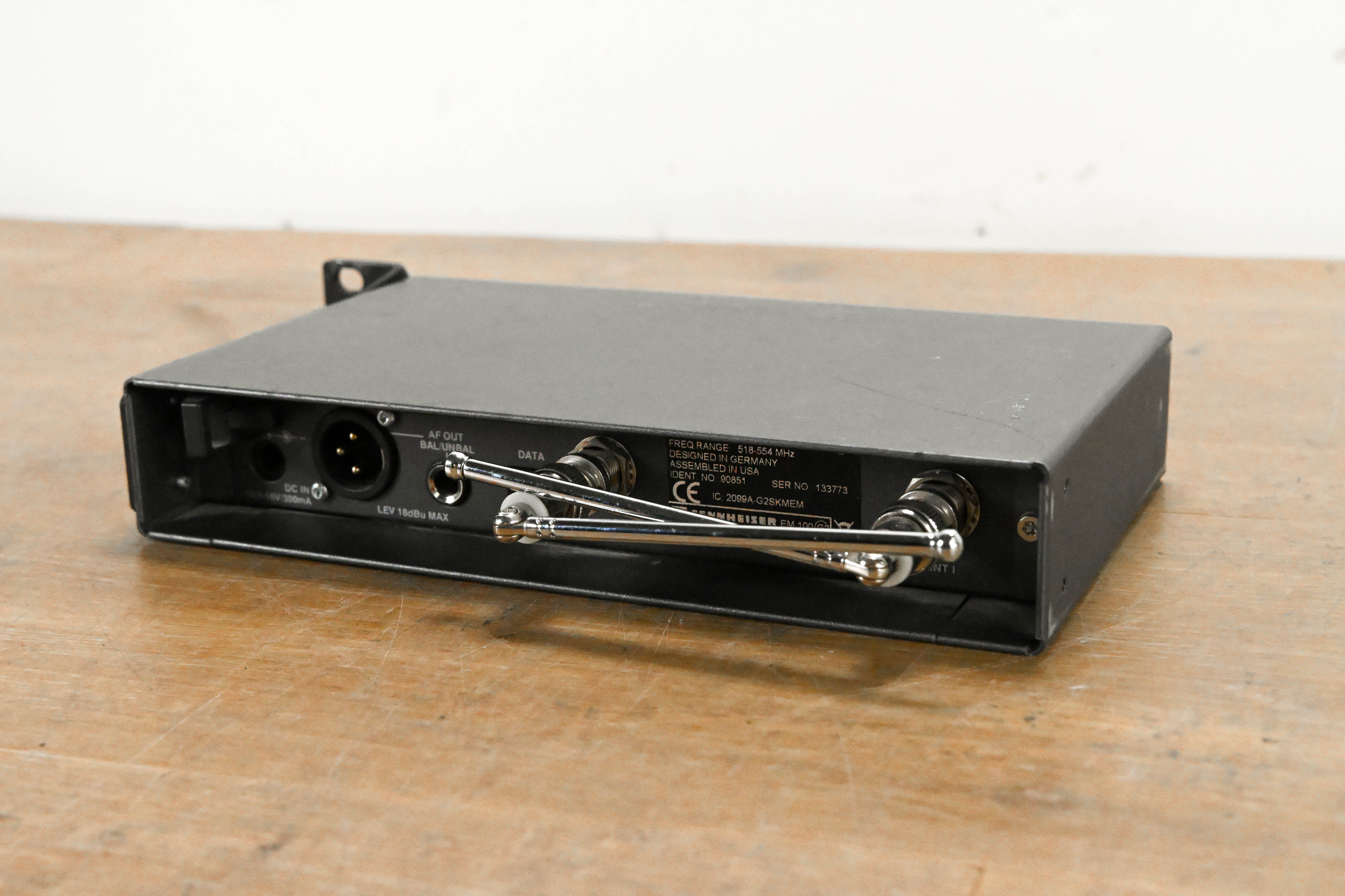 Sennheiser EM 100 G2 Wireless Receiver - 518-554 MHz (NO POWER SUPPLY)