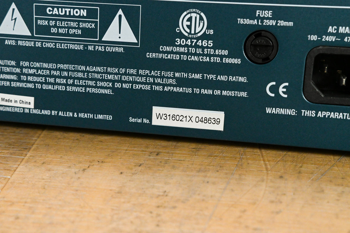 Allen & Heath MixWizard WZ3 16:2 16-Channel Analog Mixer
