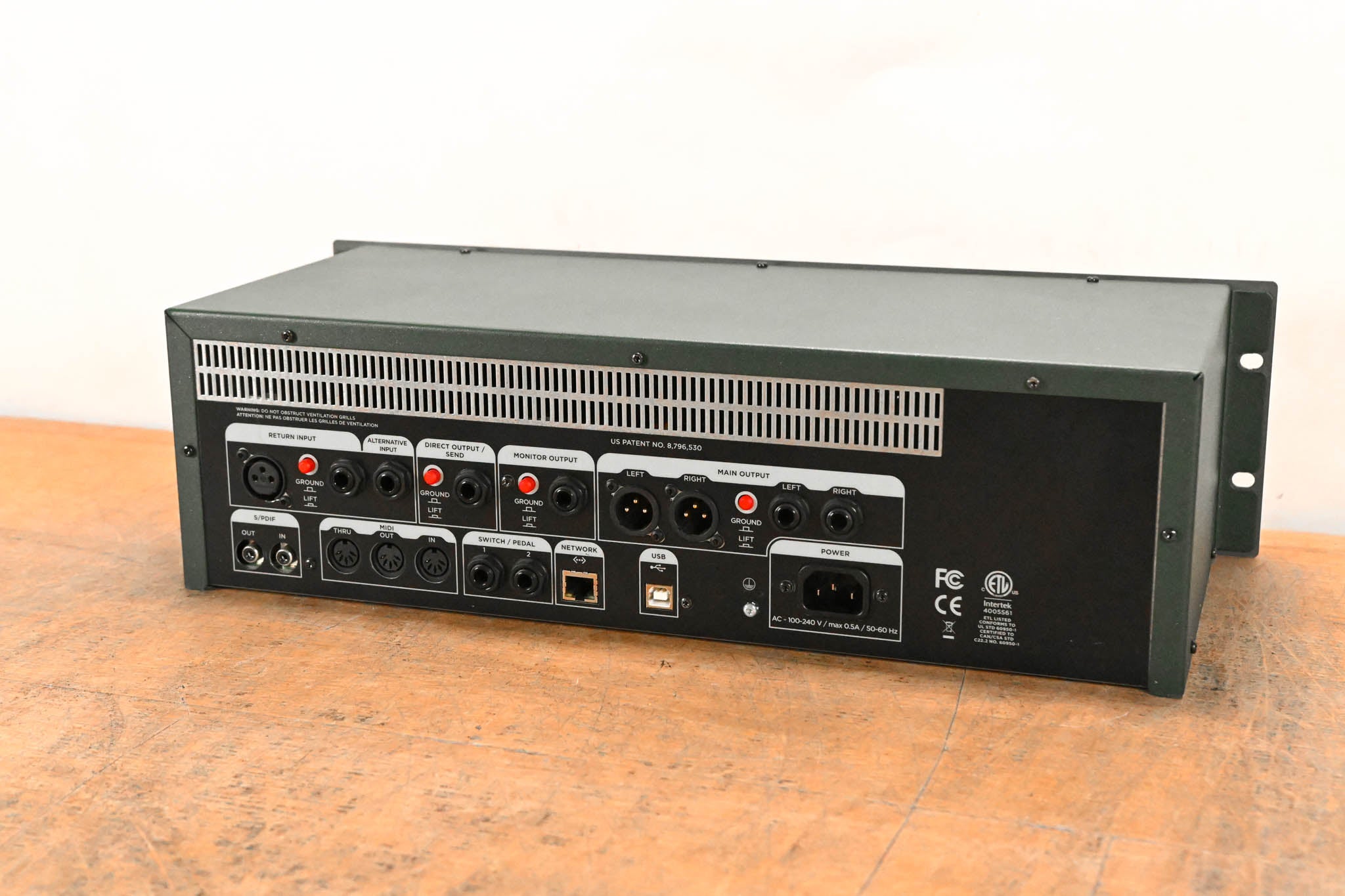Kemper Profiler Rack Rackmount Profiling Amp Head
