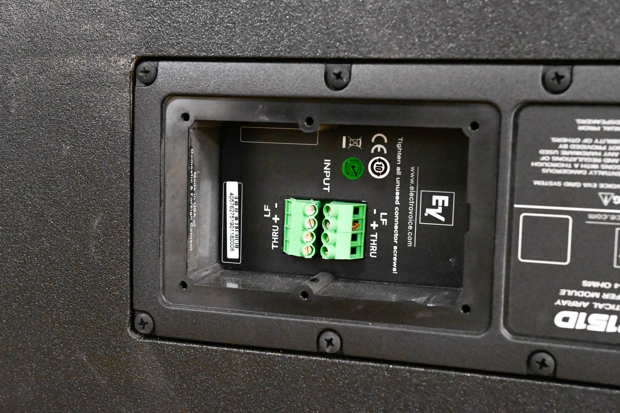Electro-Voice (EV) EVA-2151D Dual 15" Passive Line Array Subwoofer
