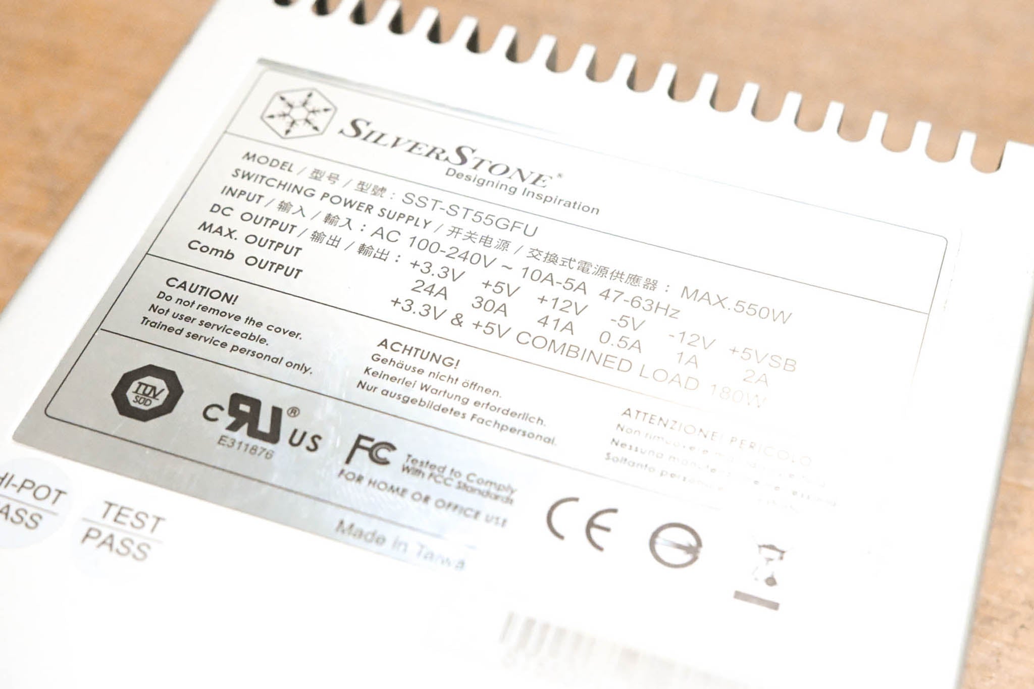 Silverstone SST-ST55GFU 550W Power Supply Module for Server/TriCaster