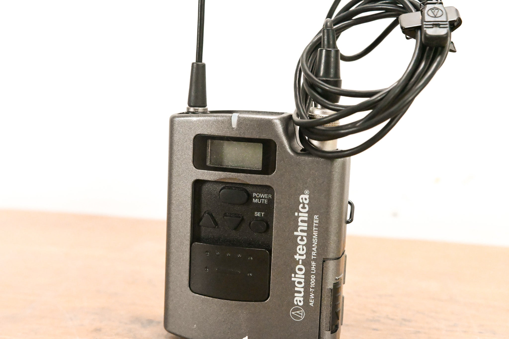 Audio-Technica AEW-T1000 Wireless Bodypack w/ Lavalier Mic - 655-680 MHz