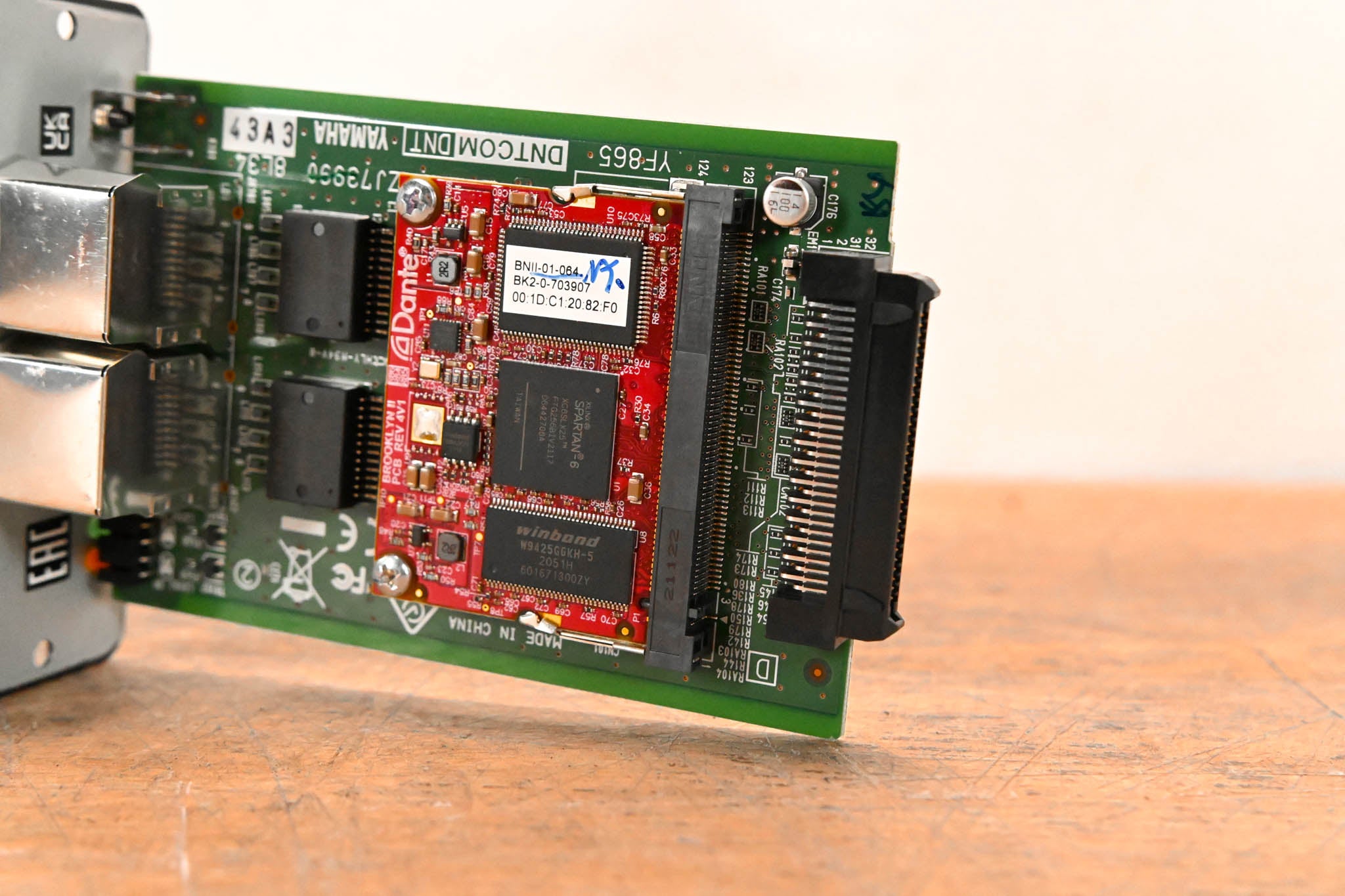 Yamaha NY64-D Dante I/O Expansion Card for TF Mixers