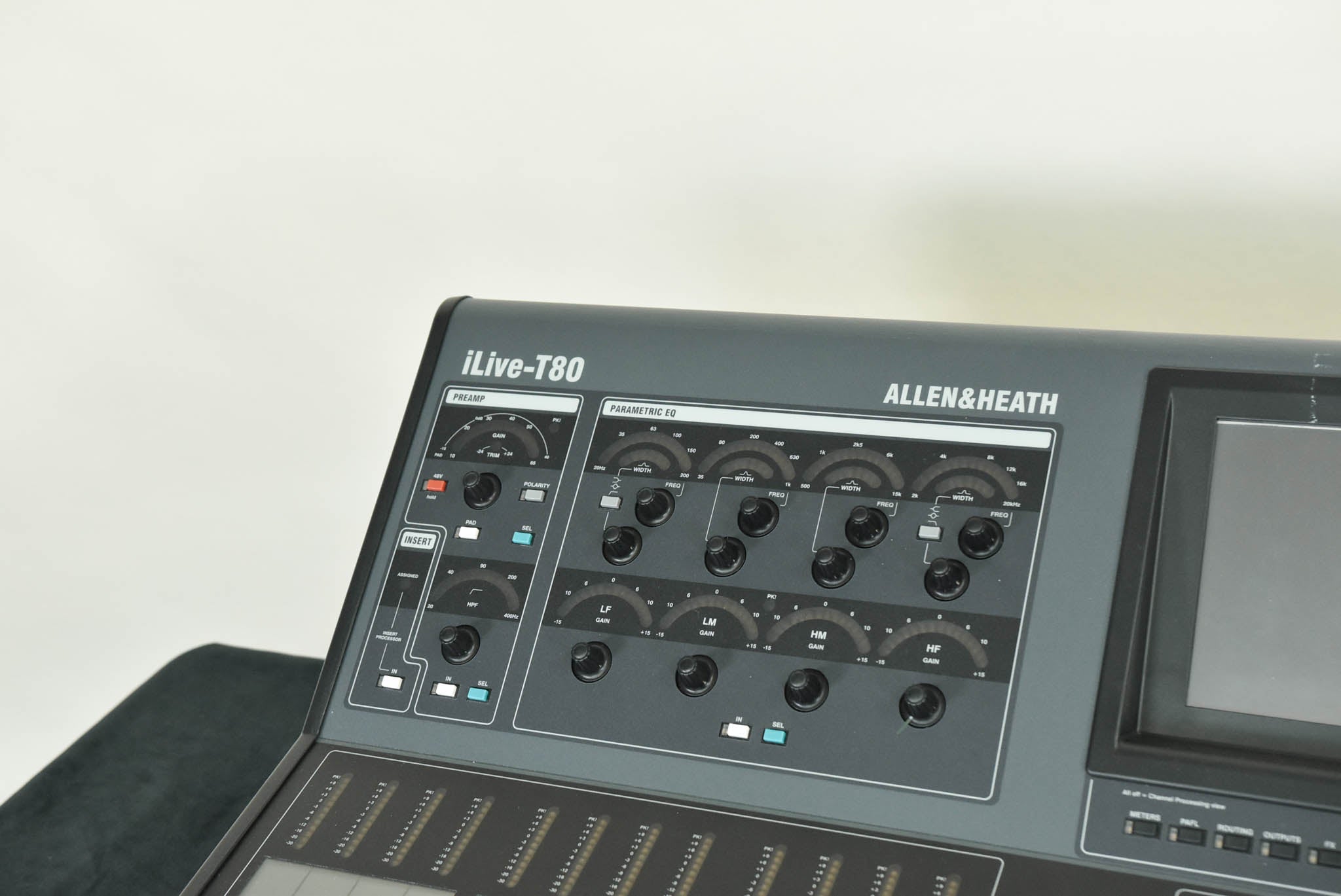 Allen & Heath iLive T80 Mixing Surface with iDR-16 Fixed-Format MixRack
