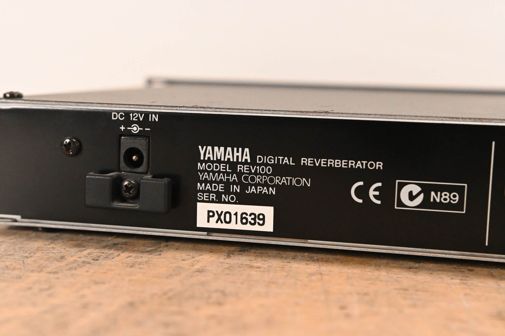 Yamaha REV100 Digital Reverberator (NO POWER SUPPLY)
