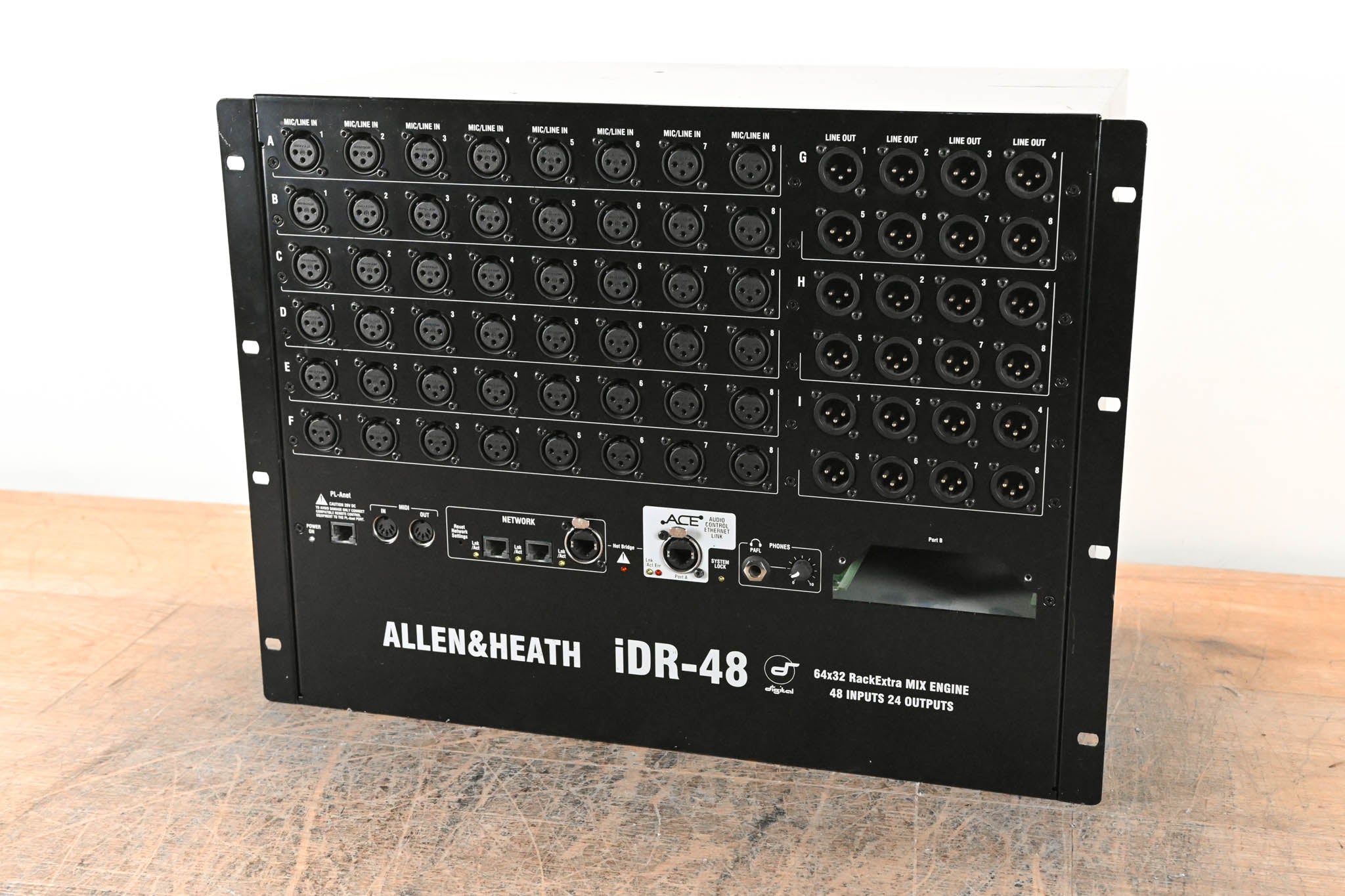 Allen & Heath iDR-48 48-In, 24-Out Audio Stage Box