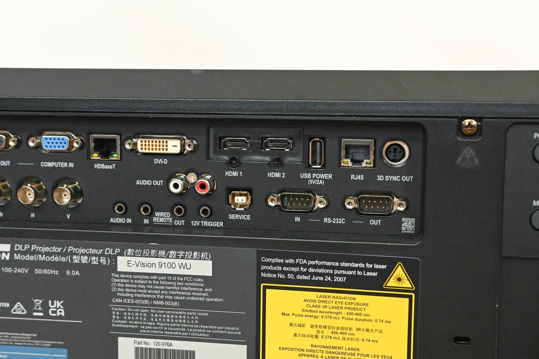 Digital Projection E-Vision 9100 WU WUXGA Large Venue DLP Projector