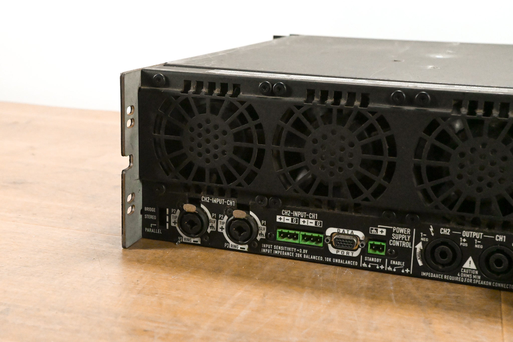 QSC PowerLight 9.0 PFC Power Factor Corrected 2-Channel Power Amplifier