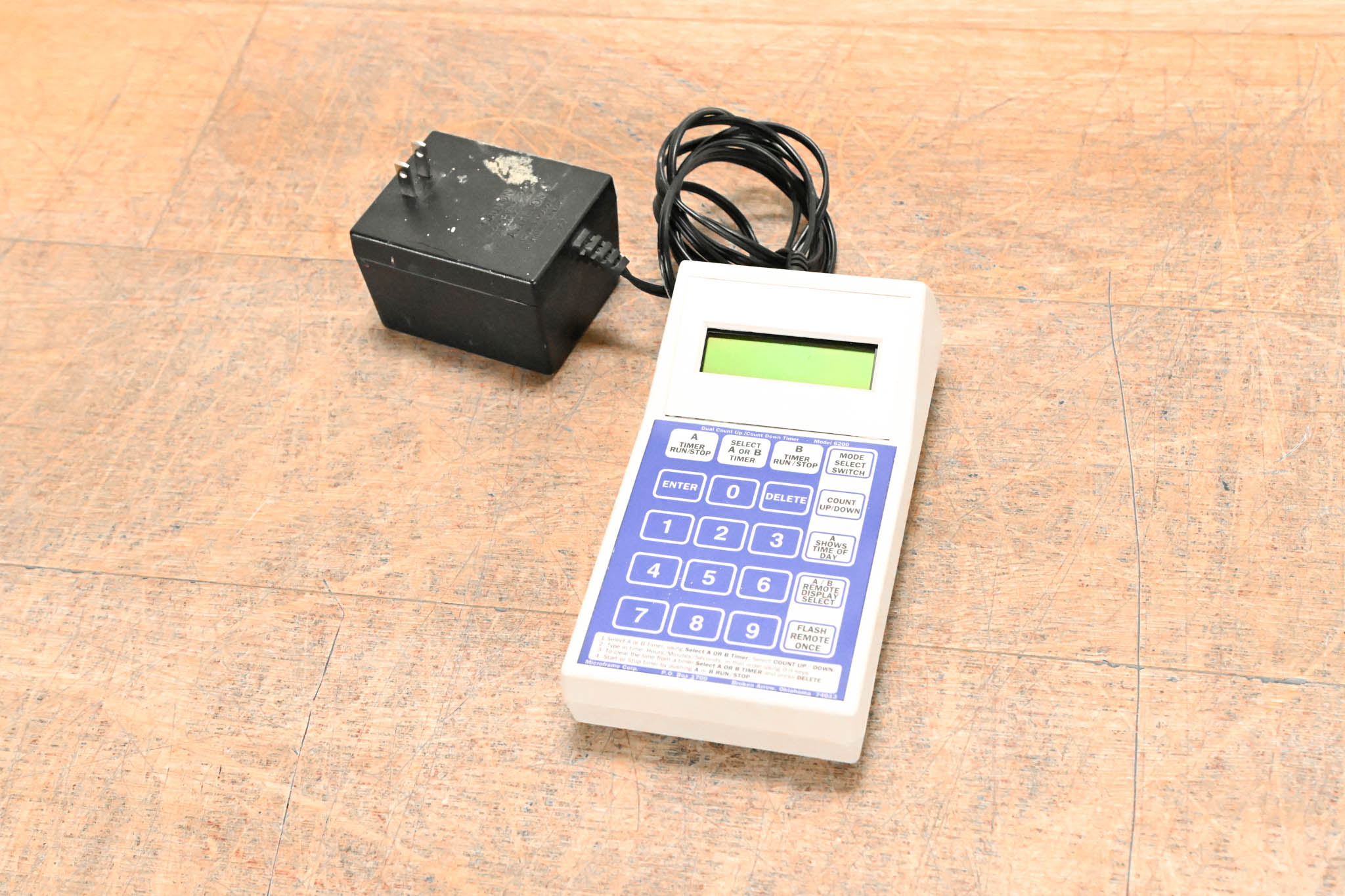 Microframe Model 6200 Timer Keypad