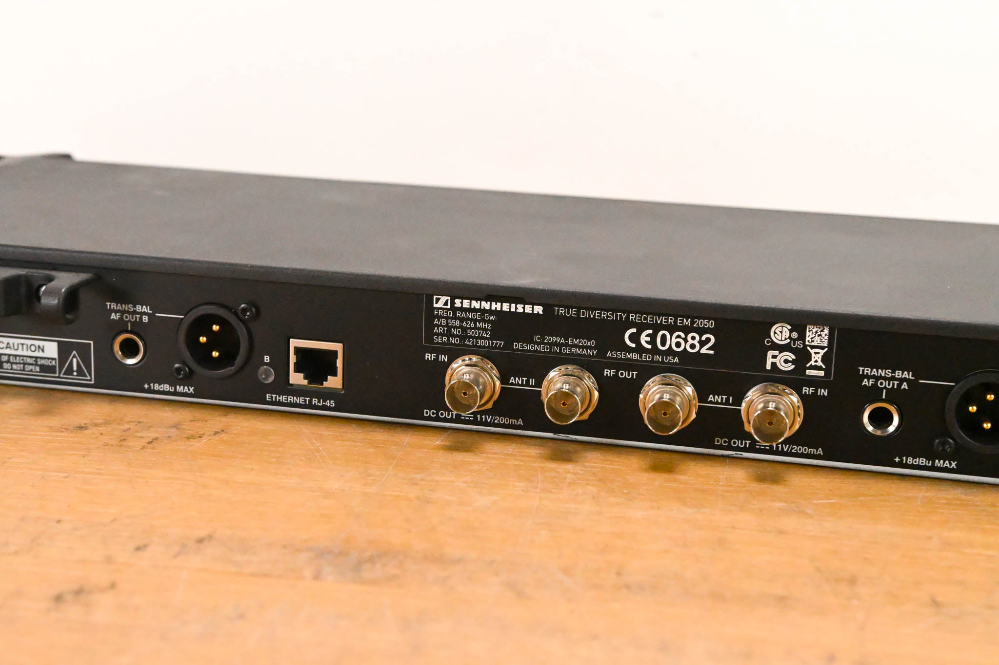 Sennheiser EM 2050 Dual Wireless Receiver - 558-626 MHz