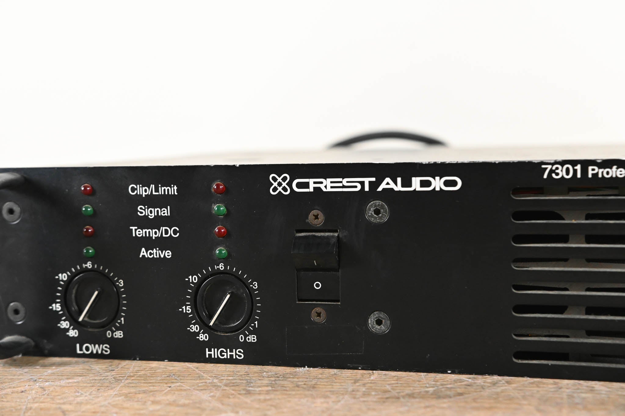 Crest Audio 7301 2-Channel Professional Monitor Amplifier